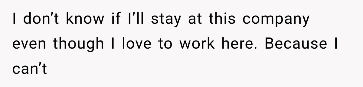 Coworker Humiliates Her Behind Closed Doors, Then Her Hidden Camera Reveals Everyone Involved I don’t know if I’ll stay at this company even though I love to work here. Because I can’t