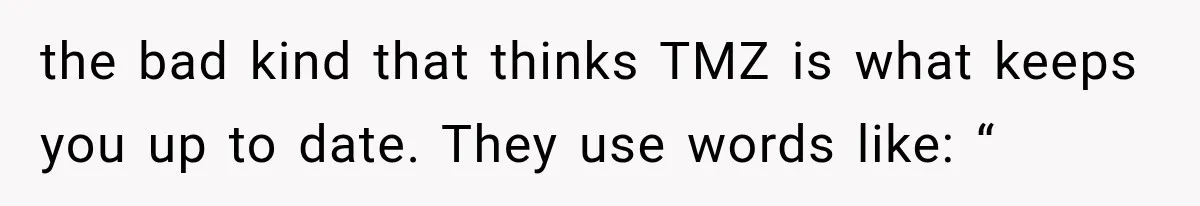 Coworker Humiliates Her Behind Closed Doors, Then Her Hidden Camera Reveals Everyone Involved the bad kind that thinks TMZ is what keeps you up to date. They use words like: “