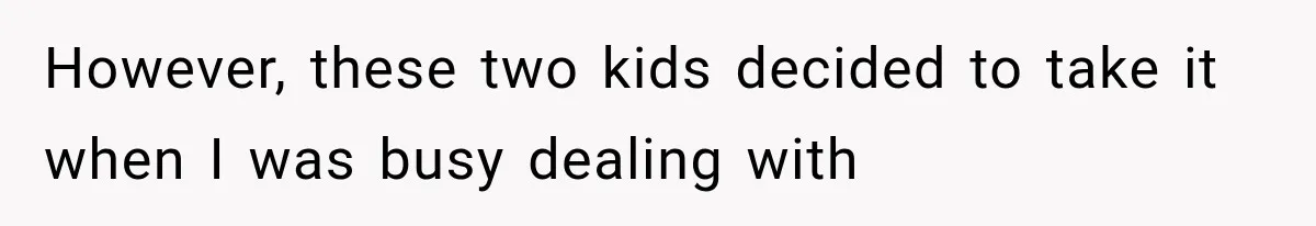Mother Claimed She Was Faking Blindness, Then Let Her Son Steal The One Thing She Needed Most However, these two kids decided to take it when I was busy dealing with
