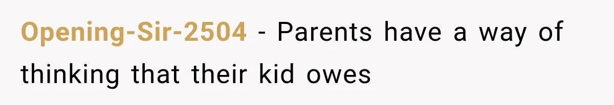 Mom Broke Down In Therapy After Her Daughter Compared A Future Stepmom To Her Husband Opening-Sir-2504 − Parents have a way of thinking that their kid owes