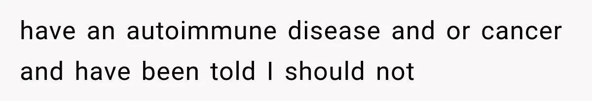 Student Mocked For Refusing To Donate Blood, Then Dropped One Sentence That Silenced The Entire Class have an autoimmune disease and or cancer and have been told I should not
