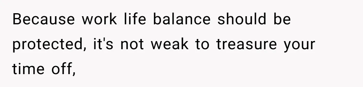 Wife On Mat Leave Pushes Husband For Side Hustle — He Refuses And Wants To Enjoy Work-Life Balance Because work life balance should be protected, it's not weak to treasure your time off,