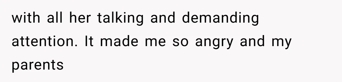The Parental Failure: How Condoning An ASD Child’s Aggression Permanently Poisoned Their Son’s Childhood Sanctuary with all her talking and demanding attention. It made me so angry and my parents