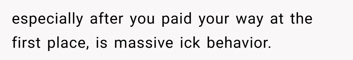 Guy Insists On Splitting Appetizers She Barely Touched Then Sends Her A “Funny” Video Of Woman Paying The Bill especially after you paid your way at the first place, is massive ick behavior.